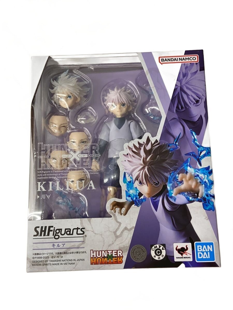 [Used] BANDAI SPIRITS SHFiguarts Killua Hunter x Hunter Comic & Anime Figure [Hobby]