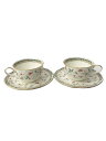 【中古】Noritake◆カップ&ソーサー/2点セット/WHT【キッチン用品】