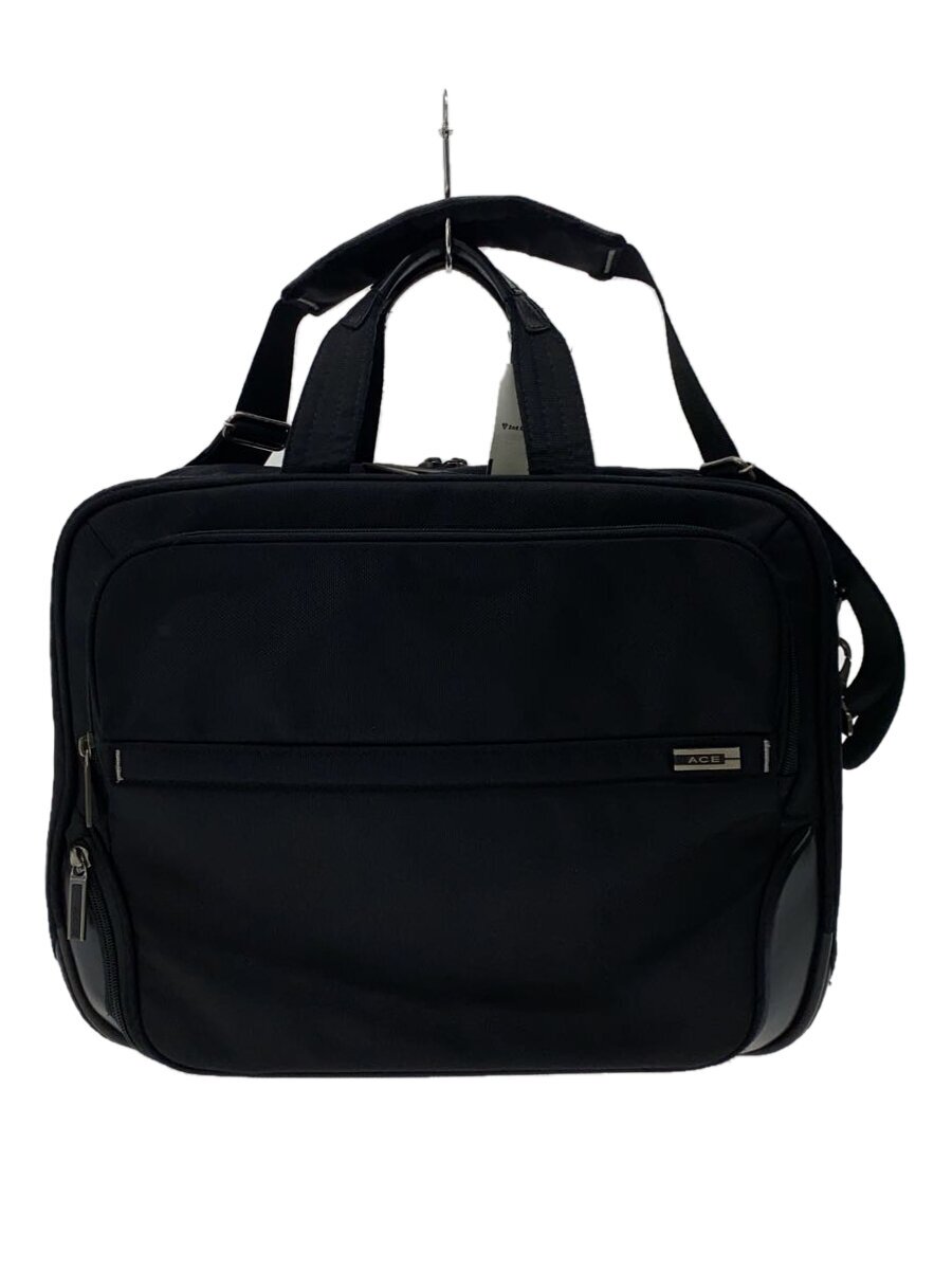 【中古】ace.◆ブリーフケース/--/BLK/無地/56799【バッグ】