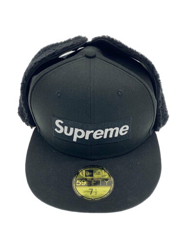 【中古】Supreme◆キャップ/7 1/2/ポリエステル/BLK/メンズ【服飾雑貨他】 【中古】Supreme◆キャップ/7 1/2/ポリエステル/BLK/メンズ【服飾雑貨他】