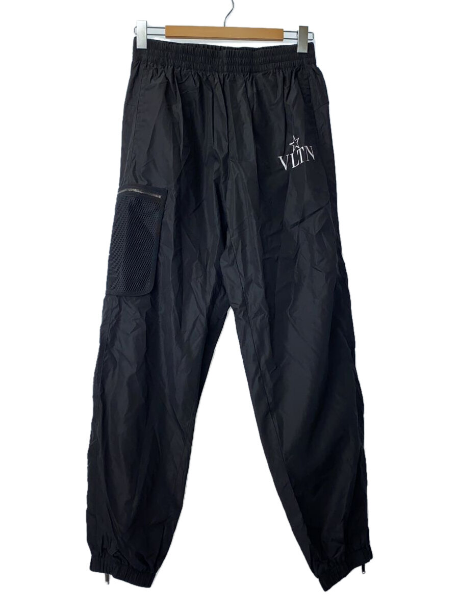 楽天2nd STREET 楽天市場店【中古】VALENTINO◆ボトム/46/ナイロン/BLK/tv3rea855vf/Cargo Pants With Black Logo【メンズウェア】