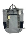 【中古】Daily russet◆リュック/PVC/GRY【バッグ】