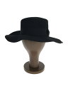 【中古】THE H.W.DOG&CO.◆ハット/--/ウール/BLK/メンズ【服飾雑貨他】