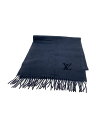 【中古】LOUIS VUITTON◆マフラー/カシミア/グレー/レディース【服飾雑貨他】(4)