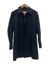 【中古】Paul Smith◆トレンチコート/L/コットン/BLK/4