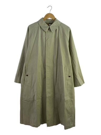 【中古】BURBERRYS◆90s/一枚袖/比翼/日本製//ステンカラーコート/ベージュ/バーバリーズ//【メンズウェア】 【中古】BURBERRYS◆90s/一枚袖/比翼/日本製//ステンカラーコート/ベージュ/バーバリーズ//【メンズウェア】