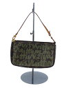 【中古】LOUIS VUITTON◆ポシェット・アクセソワール_モノグラム・グラフィティ_BRW/PVC/BRW【バッグ】