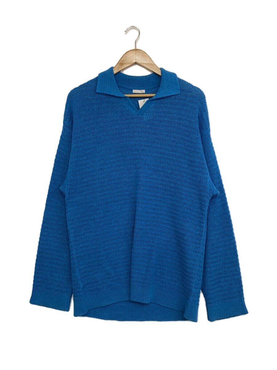 23SS/blanc YM/セーター(薄手)/M/Skipper Knit Shirt/BL-23S-SKS//