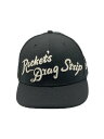【中古】NEW ERA◆キャップ/7 1/4/コットン/BLK/メンズ【服飾雑貨他】