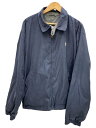 【中古】Timberland◆ジャケット/XL/コットン/NVY/色褪せ有【メンズウェア】