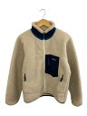 【中古】patagonia◆フリースジャケット/S/ポリエステル/CRM/389347【レディースウェア】(4)