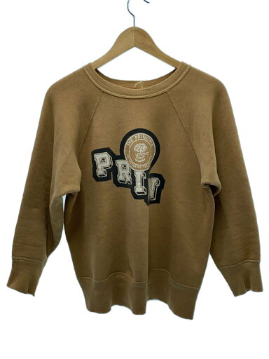 【中古】Champion◆スウェット/M/コットン/ベージュ/60S/大文字ランナーズタグ【メンズウェア】 【中古】Champion◆スウェット/M/コットン/ベージュ/60S/大文字ランナーズタグ【メンズウェア】
