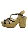 【中古】JILLSTUART◆エスパドリーユ/23.5cm/BLK/6505【シューズ】(4)