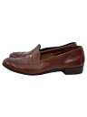 【中古】Salvatore Ferragamo◆Salvatore Ferragamo サルヴァトーレフェラガモ/ローファー/US9/BRW/レザー【シューズ】(4)