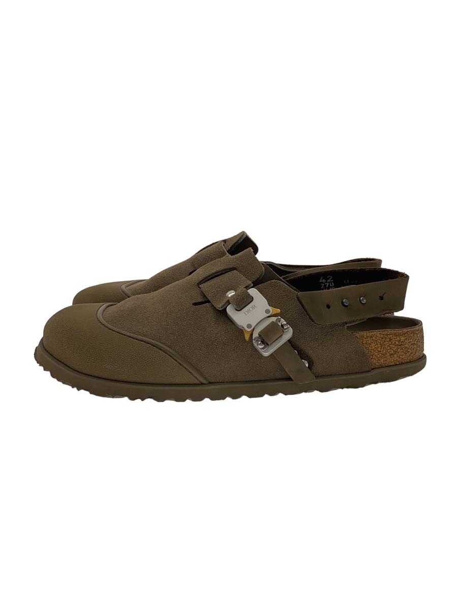 Holly'S Sole - 【中古】Dior HOMME◆23SS/TOKIO SLIPPER SMOOTH CALF/サボサンダル/27cm/BRW/スウェード//【シューズ】