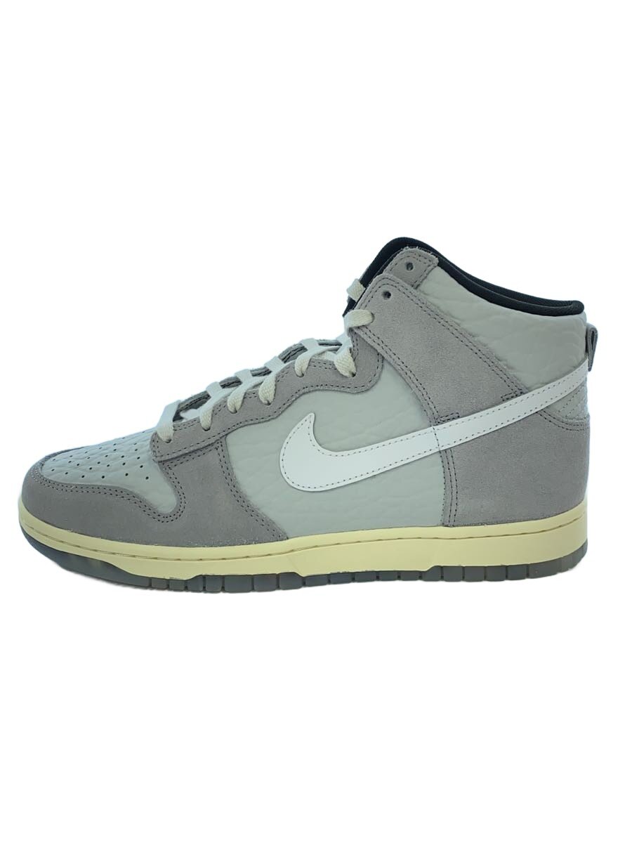 NIKE◆DUNK HIGH PRM_ダンク ハイ プレミアム/28cm/GRY/DR8753-077