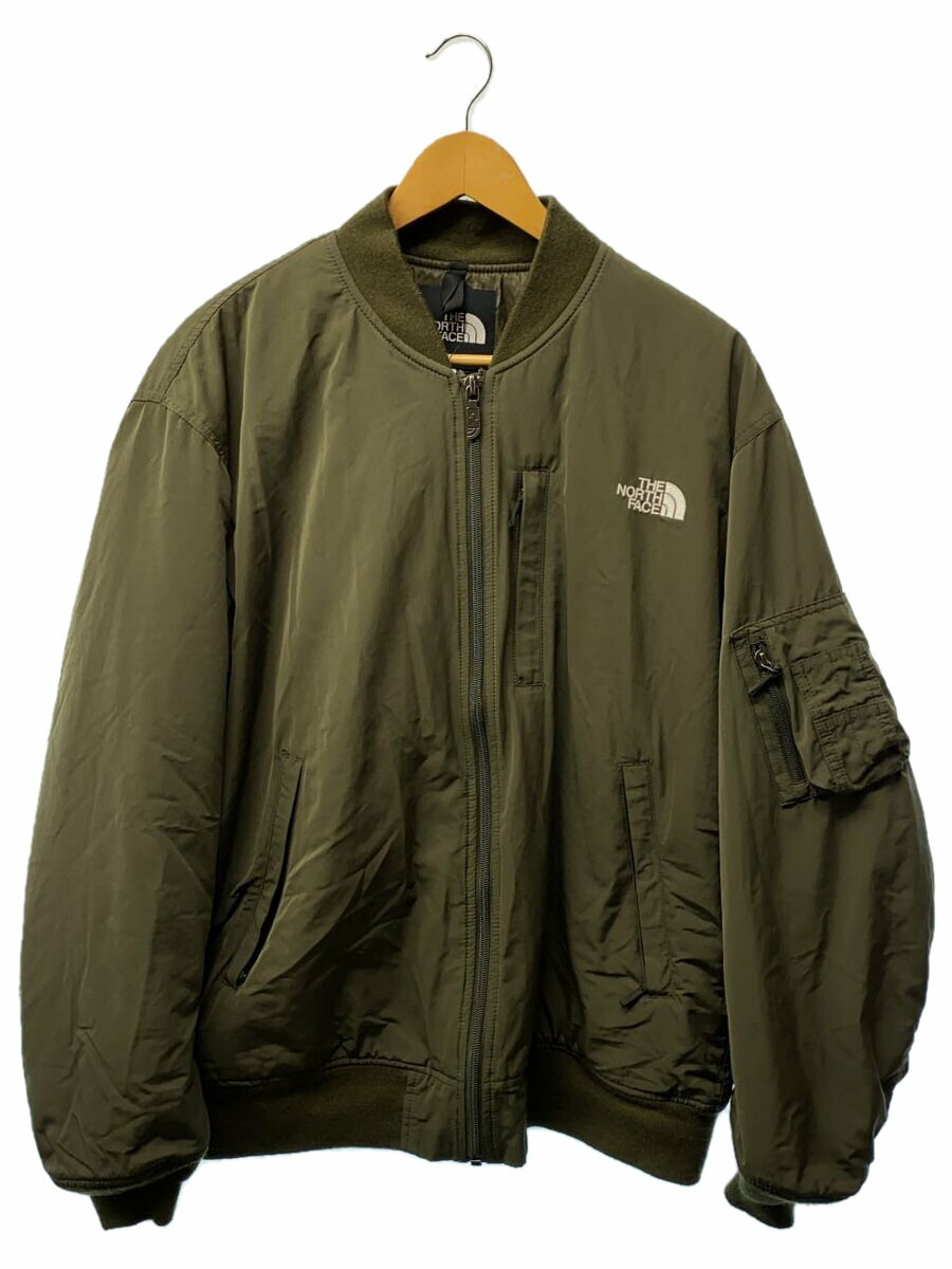 【中古】THE NORTH FACE◆INSULATION BOMBER JACKET_インサレーションボンバージャケット/XL/ポリエステル【メンズウェア】