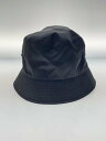 【中古】PRADA◆バケットハット/M/ナイロン/BLK/レディース/1HC137 2DMI//【服飾雑貨他】