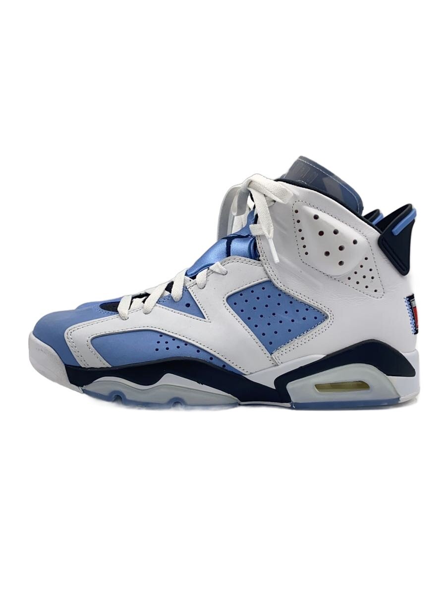 NIKE◆AIR JORDAN 6 RETRO_エアジョーダン 6 レトロ/27cm/BLU/CT8529-410