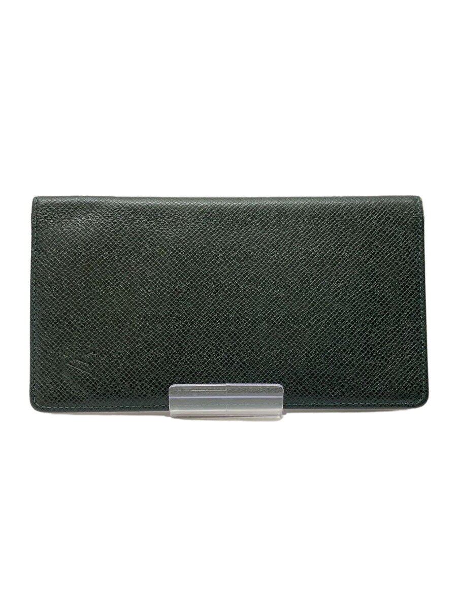 Rakuten - 【中古】LOUIS VUITTON◆ポルト・バルール・カルト・クレディ_タイガ/レザー/グリーン/無地/メンズ【服飾雑貨他】