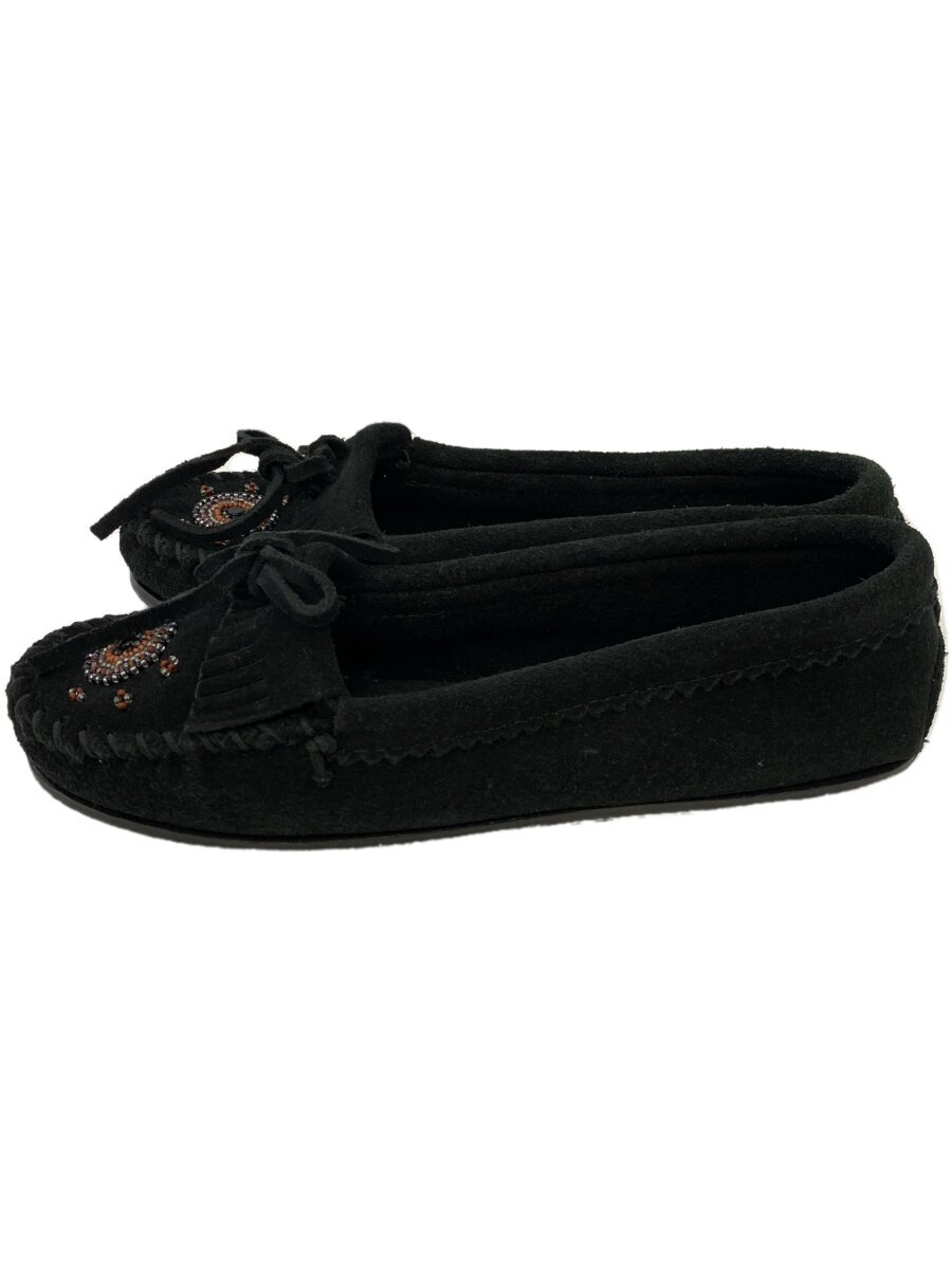 MINNETONKA◆ローカットスニーカー/US6/BLK