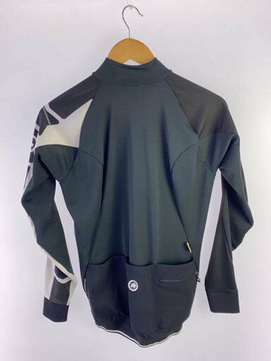 【中古】ASSOS◆ジャケット/S/--/BLK/無地/millentermediateJacket-evo7【メンズウェア】