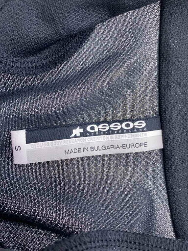 【中古】ASSOS◆ジャケット/S/--/BLK/無地/millentermediateJacket-evo7【メンズウェア】