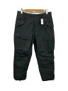 【中古】DESCENDANT◆M-51/カーゴパンツ/3/コットン/BLK【メンズウェア】(4)