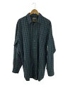 【中古】WRANGLER◆長袖シャツ/3L/--/BLU/チェック/MR2060A【メンズウェア】