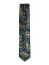 【中古】YVES SAINT LAURENT◆ネクタイ/シルク/IDG/総柄/メンズ【服飾雑貨他】