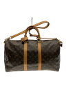 【中古】LOUIS VUITTON◆LOUIS VUITTON/ルイヴィトン/キーポル45/モノグラム・キャンバス/M41428【バッグ】