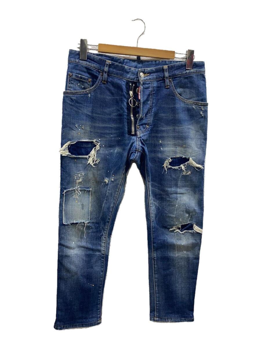 【中古】DSQUARED2◆ボトム/50/コットン/IDG/S74LB0114/Skater Jeans【メンズウェア】