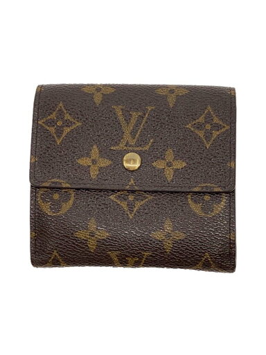 【中古】LOUIS VUITTON◆ポルト・モネ・ビエ・カルト・クレディ_モノグラム・キャンバス_BRW/PVC/BRW/レディース【服飾雑貨他】 【中古】LOUIS VUITTON◆ポルト・モネ・ビエ・カルト・クレディ_モノグラム・キャンバス_BRW/PVC/BRW/レディース【服飾雑貨他】