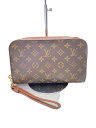 【中古】LOUIS VUITTON◆オルセー_モノグラム・キャンバス_BRW/PVC/BRW//【バッグ】