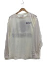 【中古】PRO WEIGHT/長袖Tシャツ/XL/コットン/WHT【メンズウェア】