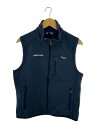 【中古】patagonia◆フリースベスト/M/ポリエステル/NVY/STY25881FA17//【メンズウェア】