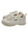 【中古】FILA◆Disarray/ローカットスニーカー/25.5cm/WHT/5CM00783-125【シューズ】