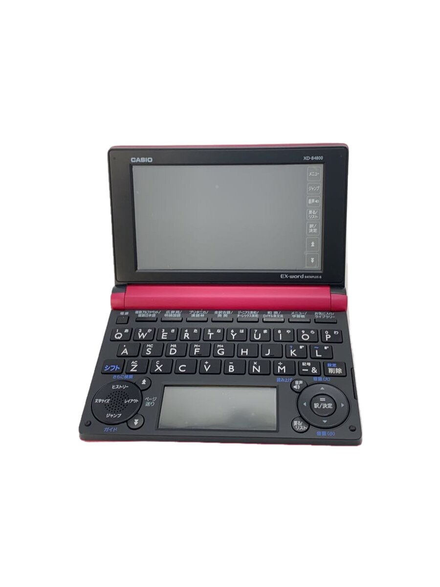 【中古】CASIO◆電子辞書 エクスワード XD-B4800MP [マゼンタピンク]【家電・ビジュアル・オーディオ】
