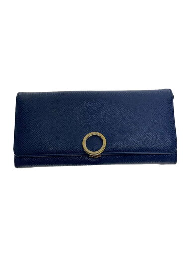 【中古】BVLGARI◆長財布/レザー/NVY/メンズ/284856BL【服飾雑貨他】 【中古】BVLGARI◆長財布/レザー/NVY/メンズ/284856BL【服飾雑貨他】