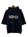 【中古】NEIGHBORHOOD◆パーカー/M/コットン/BLK/192MBNH-CSM06【メンズウェア】