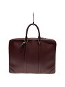 【中古】LOUIS VUITTON◆ポルト・ドキュマン・ヴォワヤージュ_トリヨン_BRD/レザー/BRD/角スレ有/鍵欠品【バッグ】