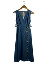 【中古】Her lip to◆Tencel Denim Long Dress/M/デニム/IDG/HER1907045【レディースウェア】(4)
