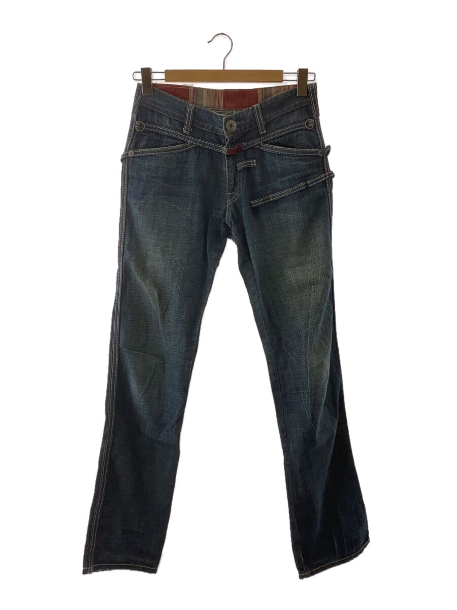 【中古】MARITHE FRANCOIS GIRBAUD◆ボトム/S/デニム/IDG/m7-1099【メンズウェア】