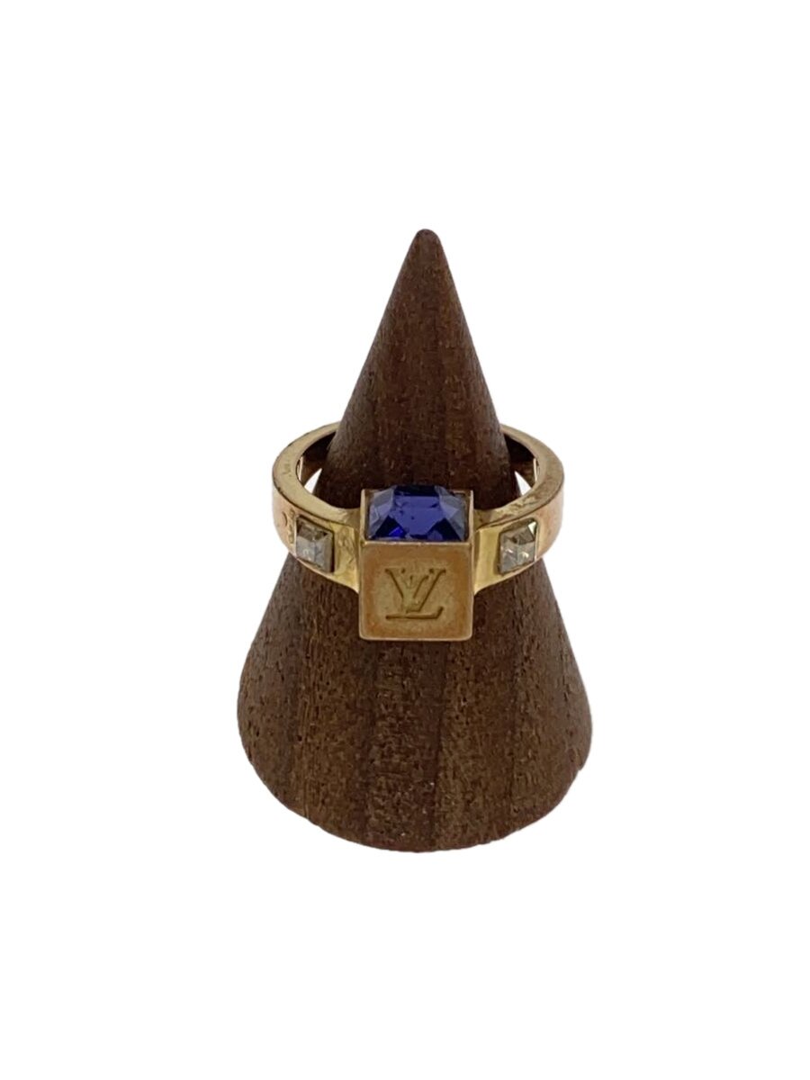 【中古】LOUIS VUITTON◆バーグ・ギャンブル_BLU/--/6号/BLU/レディース【服飾雑貨他】