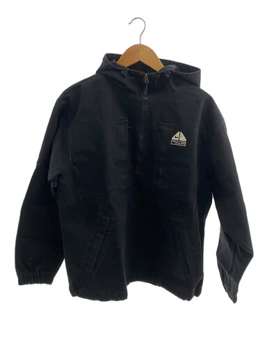 【中古】NIKE ACG◆22AW/DENIM PULLOVER/擦れあり/マウンテンパーカ/S/コットン/BLK/無地【メンズウェア】 【中古】NIKE ACG◆22AW/DENIM PULLOVER/擦れあり/マウンテンパーカ/S/コットン/BLK/無地【メンズウェア】