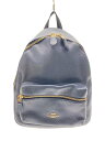 【中古】COACH◆リュック/レザー/NVY/30550【バッグ】(4)