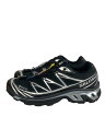 【中古】salomon◆XT-6 GORE-TEX/ローカットスニーカー/27cm/ブラック/474506【シューズ】