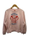 【中古】KENZO◆スウェット/XL/コットン/PNK【レディースウェア】