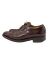 【中古】SANDERS◆ドレスシューズ/UK7.5/ブラウン/9251R/ボルドー/レザー/コンフォートシューズ/5ホール【シューズ】(4)