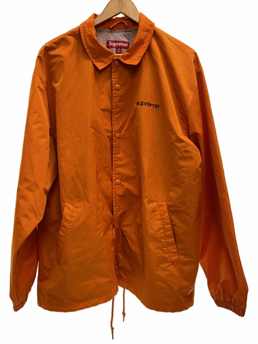 【中古】Supreme◆NYC Coaches Jacket/ナイロンジャケット/XL/ナイロン/ORN/プリント//【メンズウェア】